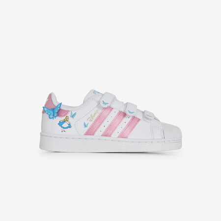 ADIDAS ORIGINALS superstar SUPERSTAR II CF ALICE IN WONDERLAND BIANCO/ROSA BAMBINO