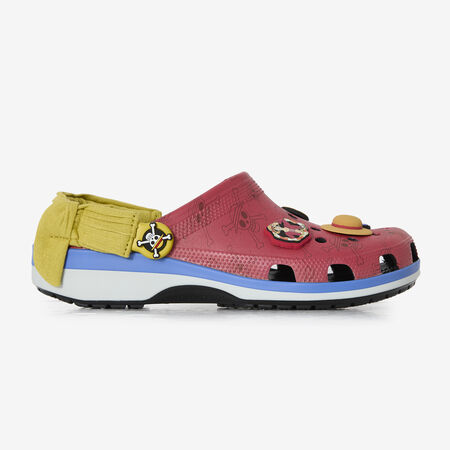 CROCS CLASSIC CLOG X ONE PIECE LUFFY ROSSO UOMO