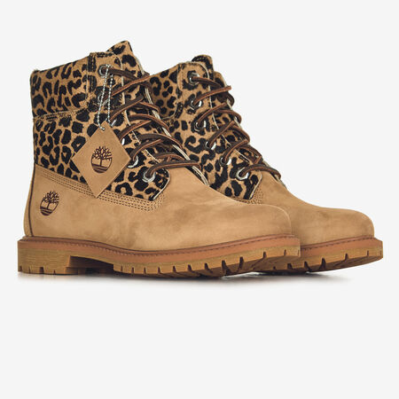 TIMBERLAND 6 inch 6 INCH CHEETAH BEIGE/NERO DONNA