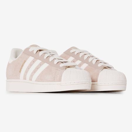 ADIDAS ORIGINALS superstar SUPERSTAR II SUEDE BEIGE/BIANCO UOMO