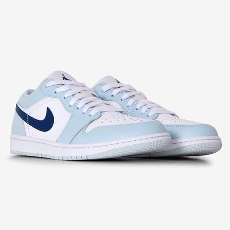 JORDAN air jordan 1 AIR JORDAN 1 LOW BIANCO/BLU UOMO