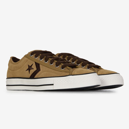 CONVERSE STAR PLAYER 76 MARRONE/BIANCO UOMO