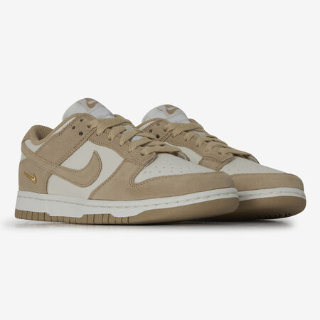 NIKE dunk DUNK LOW SUEDE MINI SWOOSH ECRU/BEIGE DONNA