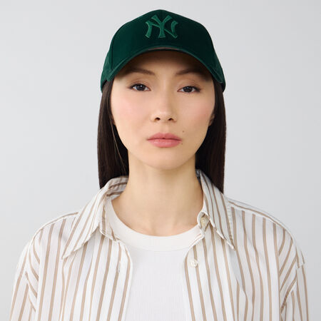 NEW ERA 9FORTY WOMEN NY VELVET MONOCHROME VERDE DONNA