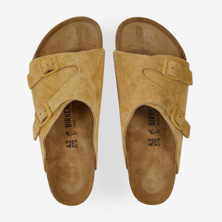 BIRKENSTOCK ZURICH LATTE CREAM BEIGE UOMO