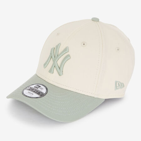 NEW ERA 9FORTY KIDS NY BI-COLOR BEIGE/VERDE BAMBINO
