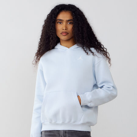 JORDAN HOODIE OVERSIZE BROOKLYN BLU/BIANCO DONNA