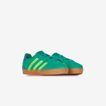 ADIDAS ORIGINALS gazelle GAZELLE VERDE/BLU NEONATO
