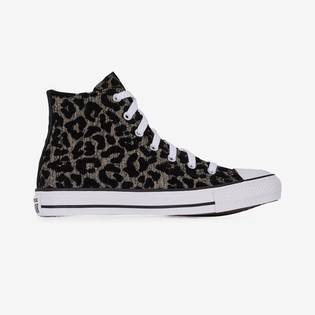 CONVERSE chuck taylor all star CHUCK TAYLOR ALL STAR HI LEOPARD NERO/BIANCO RAGAZZO