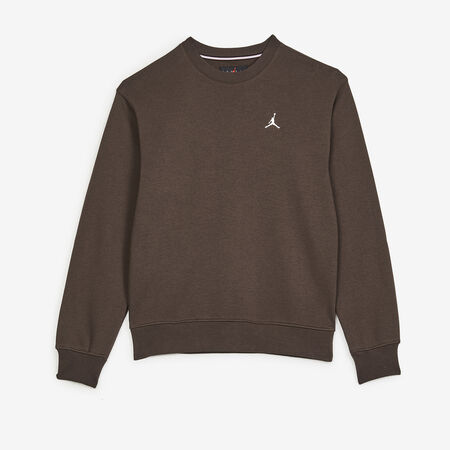 JORDAN SWEAT CREW BROOKLYN MARRONE/BEIGE UOMO