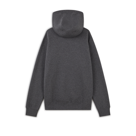 NIKE HOODIE CLUB SMALL LOGO GRIGIO UOMO