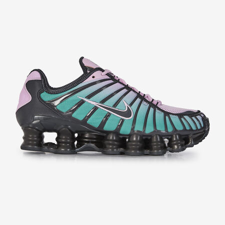NIKE shox SHOX TOTAL VERDE/ROSA DONNA
