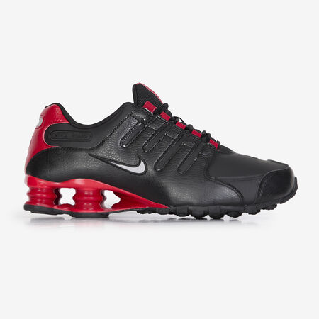 NIKE shox SHOX NZ NERO/ROSSO UOMO