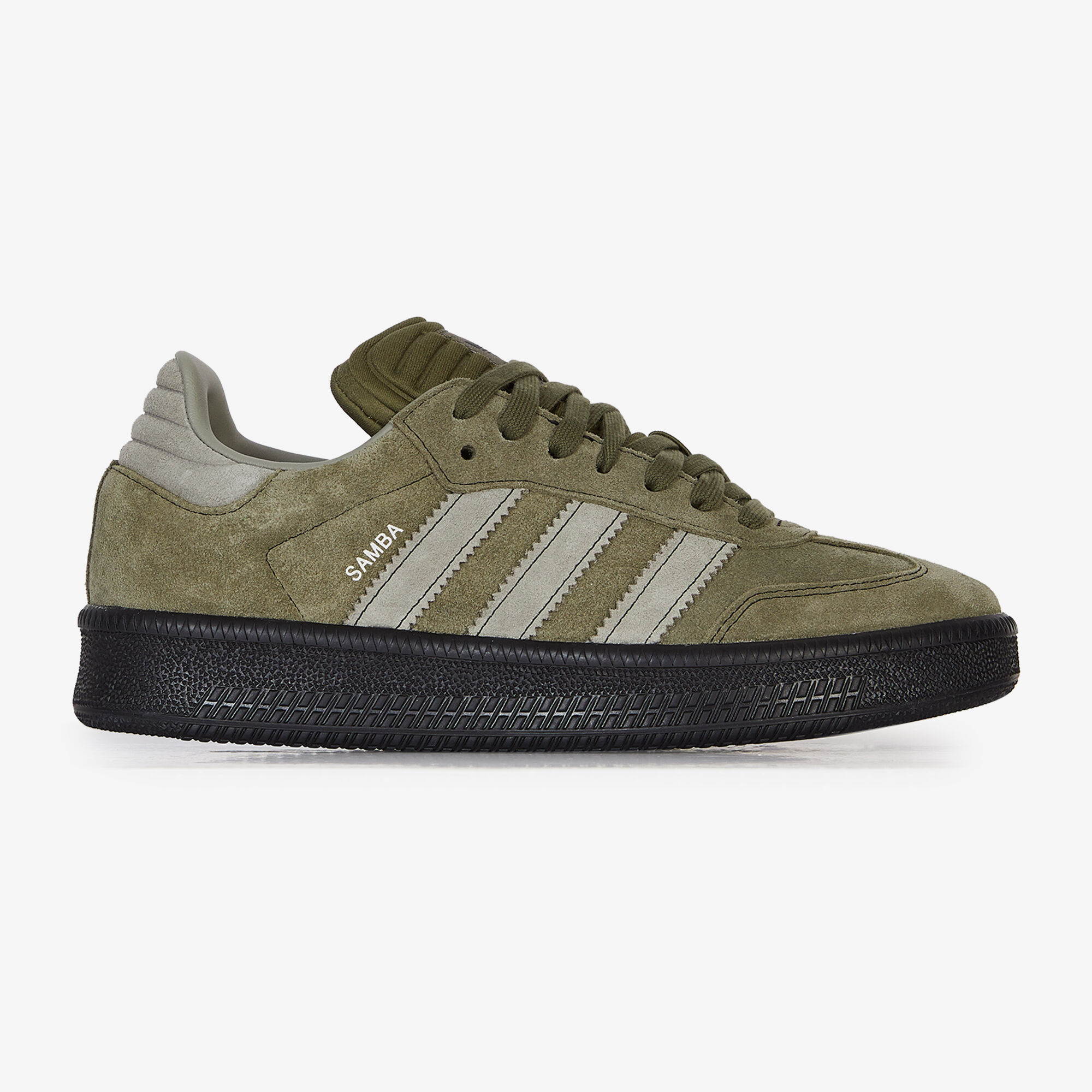 ADIDAS ORIGINALS SAMBA XLG KAKI SNEAKERS UOMO Courir