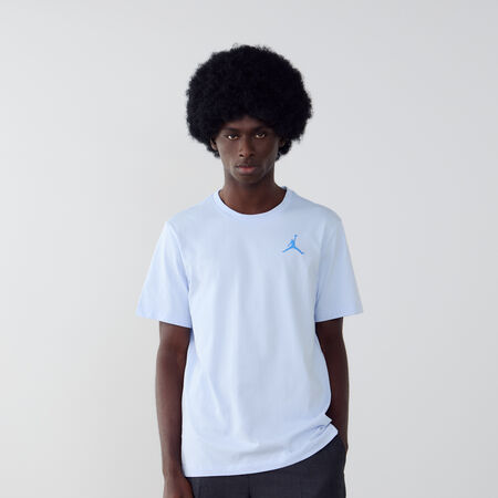 JORDAN TEE SHIRT JUMPMAN EMB BLU/NERO UOMO