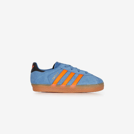 ADIDAS ORIGINALS gazelle GAZELLE BLU/ARANCIONE NEONATO
