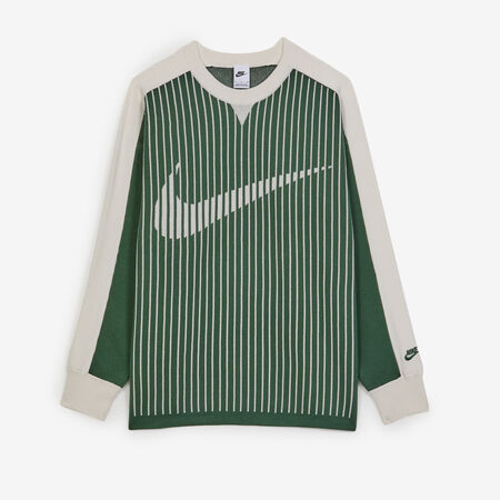 NIKE SWEAT CLUB JERSEY VERDE UOMO