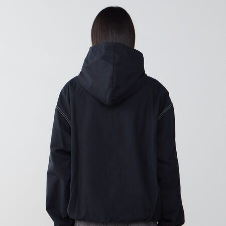 NIKE JACKET FZ STREET WORKWEAR NERO DONNA