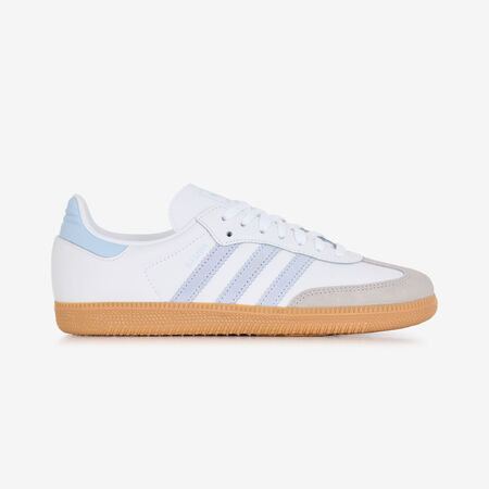 ADIDAS ORIGINALS samba SAMBA OG BIANCO/BLU RAGAZZO
