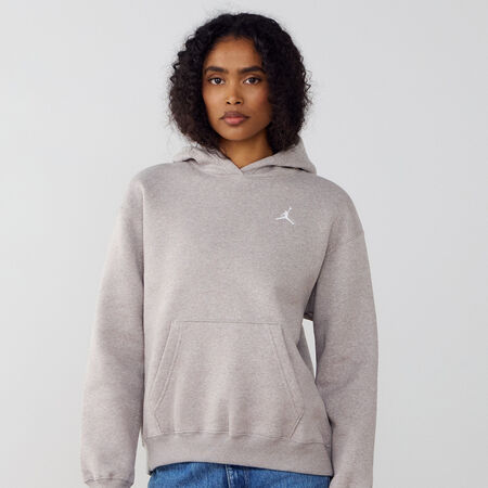JORDAN HOODIE OVERSIZE BROOKLYN GRIGIO/BIANCO DONNA