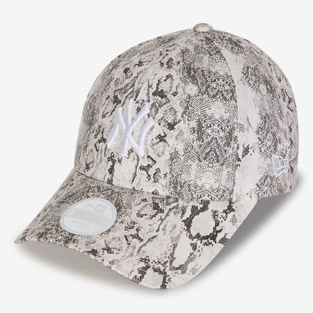 NEW ERA 9FORTY WOMEN NY SNAKE AOP GRIGIO DONNA