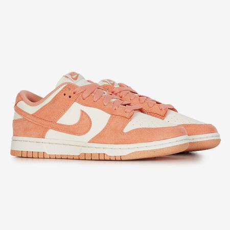 NIKE dunk DUNK LOW SUEDE ROSA DONNA