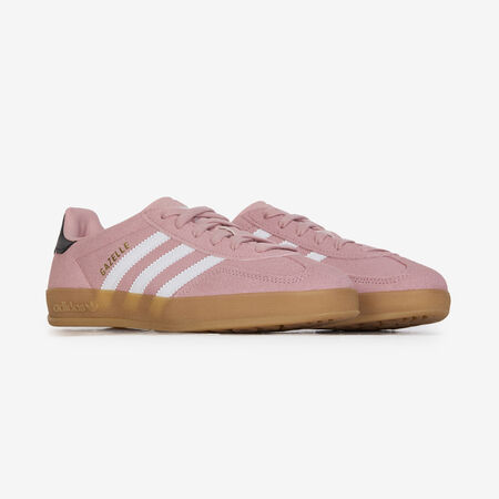 ADIDAS ORIGINALS gazelle GAZELLE INDOOR ROSA/BIANCO RAGAZZO