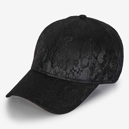 NEW ERA 9FORTY WOMEN NY LACE NERO DONNA