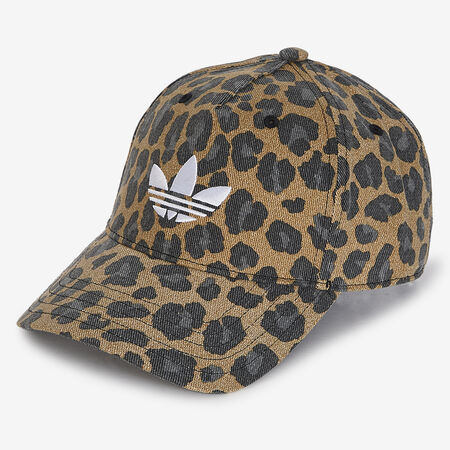 ADIDAS ORIGINALS CASQUETTE TREFOIL LEOPARD MARRONE/BIANCO UOMO