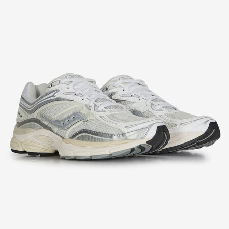 SAUCONY PROGRID OMNI 9 SUEDE BIANCO/ARGENTO UOMO