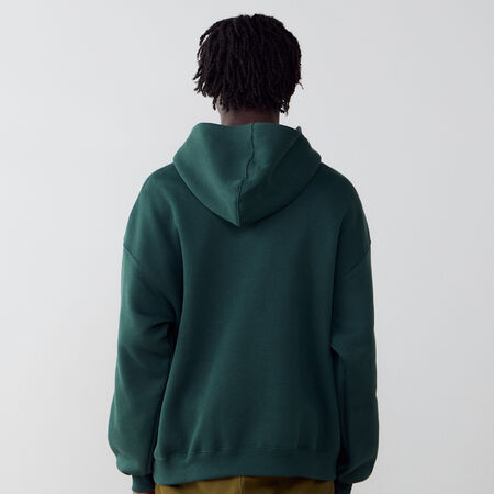 JORDAN HOODIE BROOKLYN OVERSIZED VERDE/BEIGE UOMO