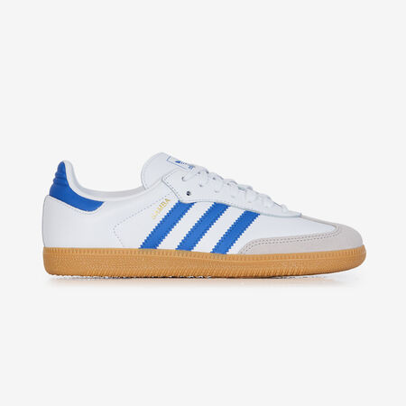 ADIDAS ORIGINALS samba SAMBA OG BIANCO/BLU RAGAZZO