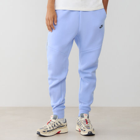 NIKE PANT JOGGER TECH FLEECE REFLECTIVE BLU/NERO UOMO