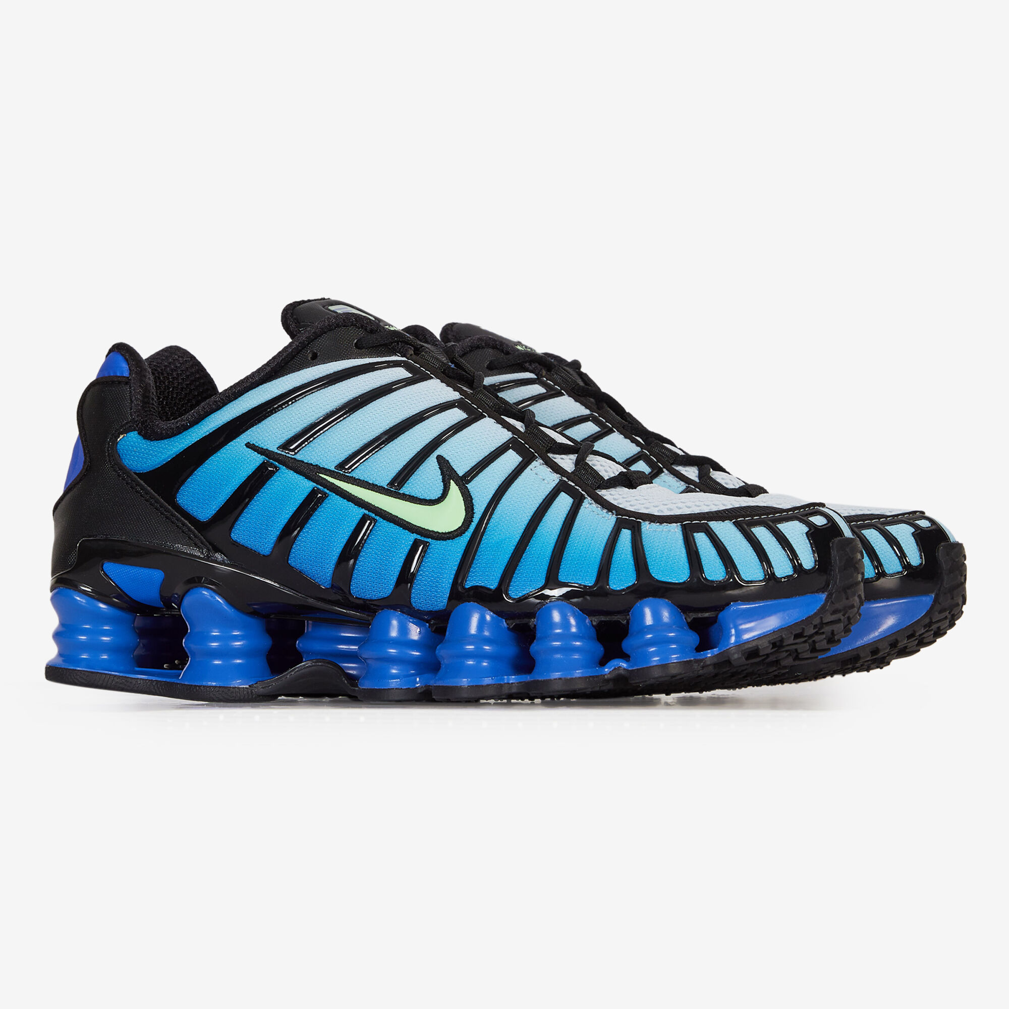 NIKE SHOX TL BLU NERO SNEAKERS UOMO Courir
