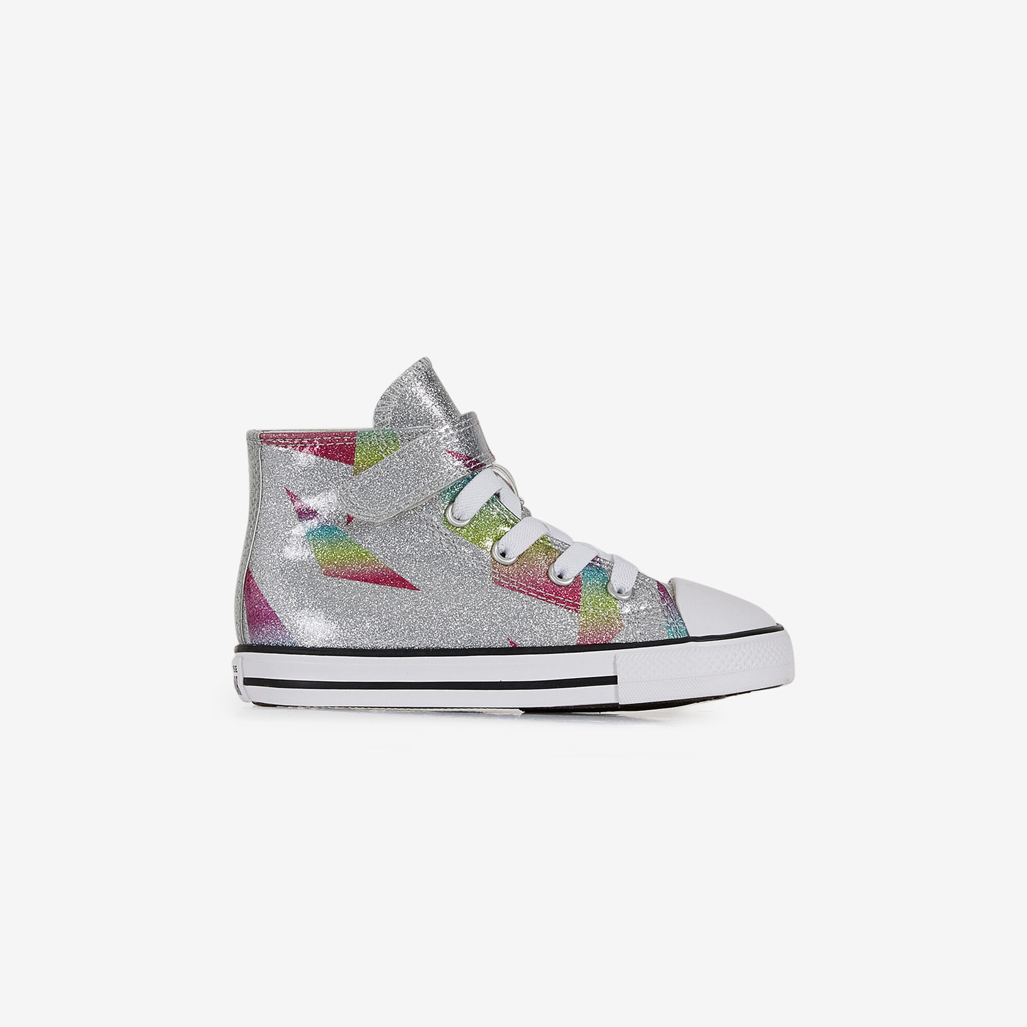 Converse one shop star bambino argento