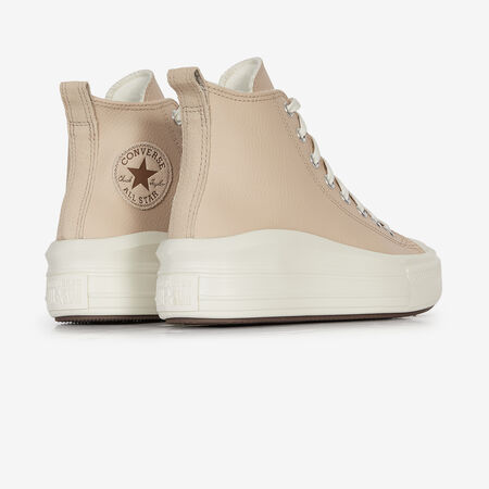 CONVERSE chuck taylor all star CHUCK TAYLOR ALL STAR HI MOVE BEIGE/BIANCO RAGAZZO