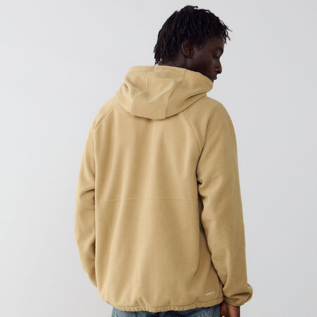 NIKE HOODIE CLUB WINTER BEIGE UOMO