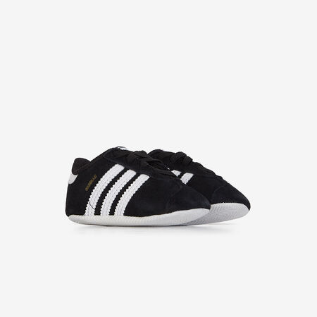 ADIDAS ORIGINALS gazelle GAZELLE CRIB NERO/BIANCO NEONATO