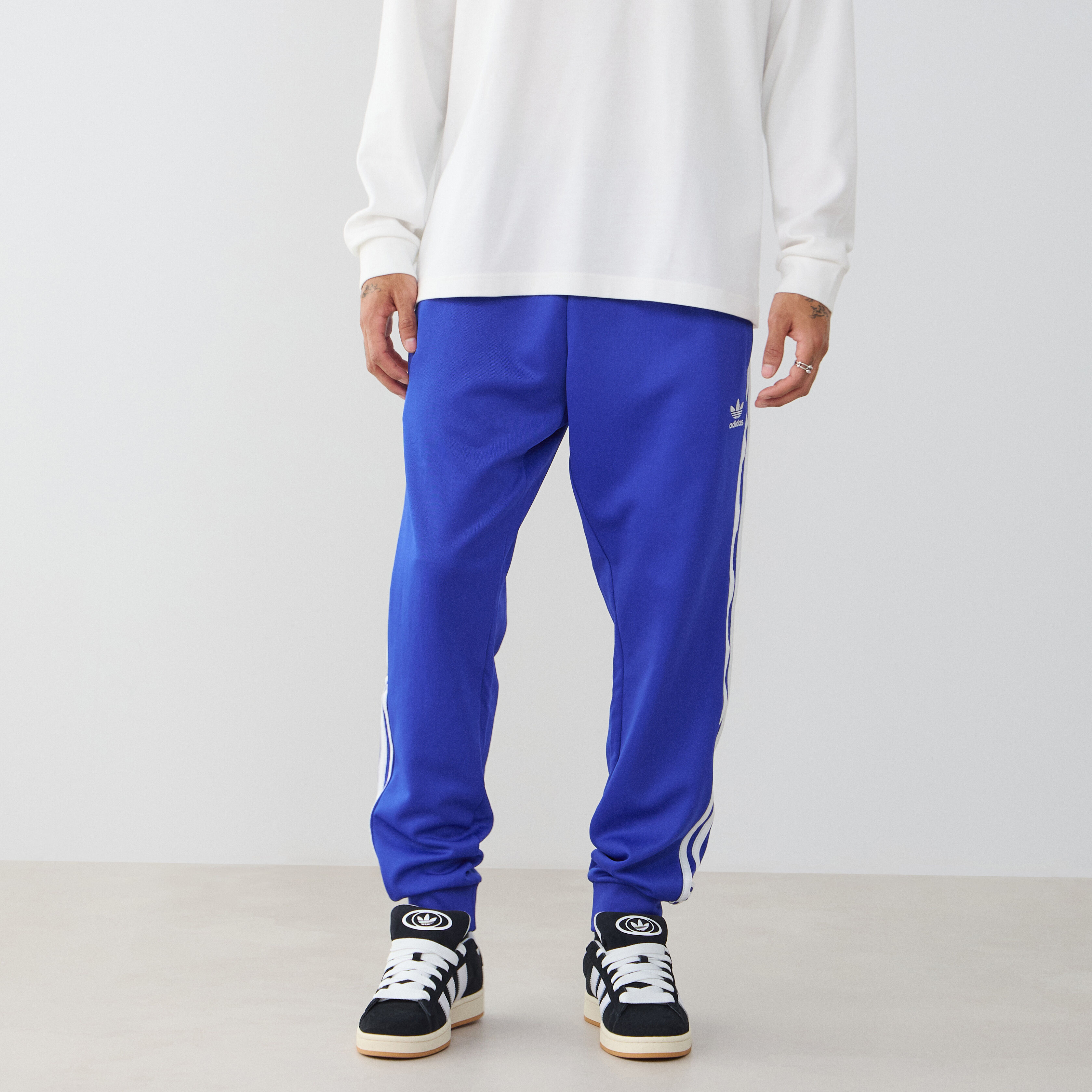 Pantaloni adidas blu uomo cheap