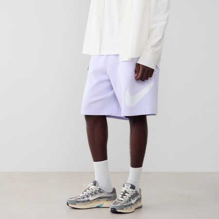 NIKE SHORT CLUB BB LILLA/BIANCO UOMO