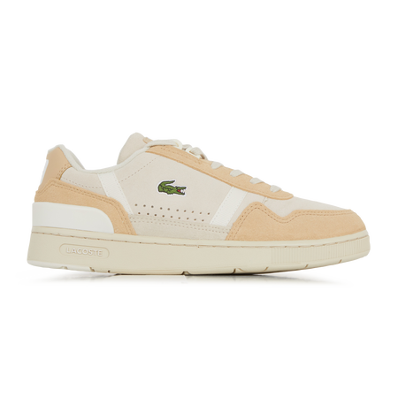 LACOSTE t-clip T-CLIP SUEDE BEIGE DONNA