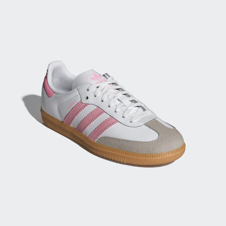 ADIDAS ORIGINALS samba SAMBA OG BIANCO/ROSA RAGAZZO