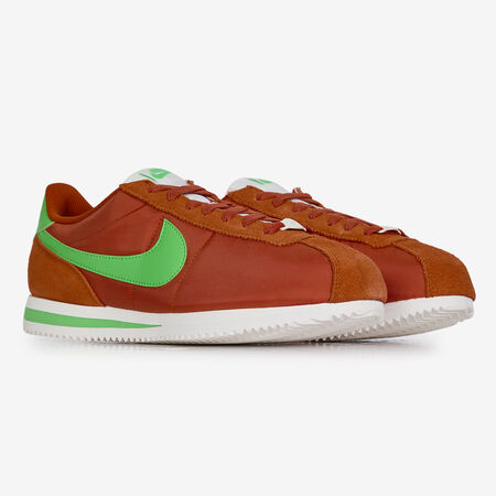NIKE cortez CORTEZ NYLON VERDE/ARANCIONE UOMO