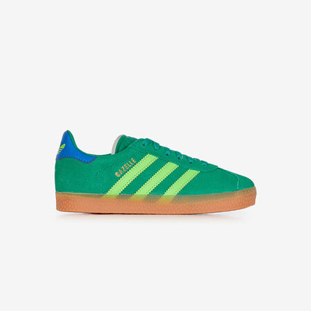 ADIDAS ORIGINALS gazelle GAZELLE VERDE/BLU BAMBINO