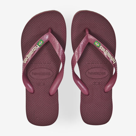HAVAIANAS BRASIL LOGO BORDEAUX DONNA