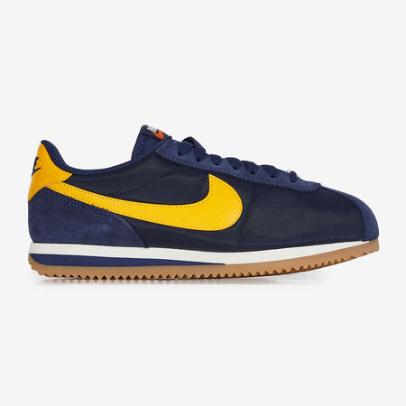 NIKE cortez CORTEZ NYLON BLU SCURO/GIALLO DONNA