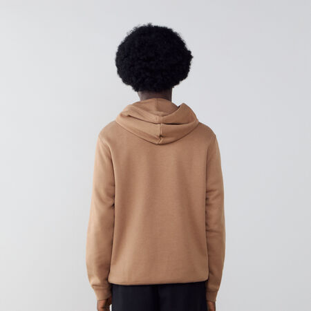 CONVERSE HOODIE EMBROIDERED STAR MARRONE/BIANCO UOMO