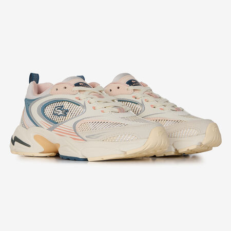 LACOSTE STORM 96 2K BEIGE/ROSA DONNA
