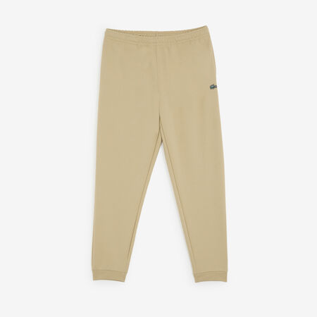 LACOSTE PANT JOGGER CLASSIC LOGO SL BEIGE/VERDE UOMO