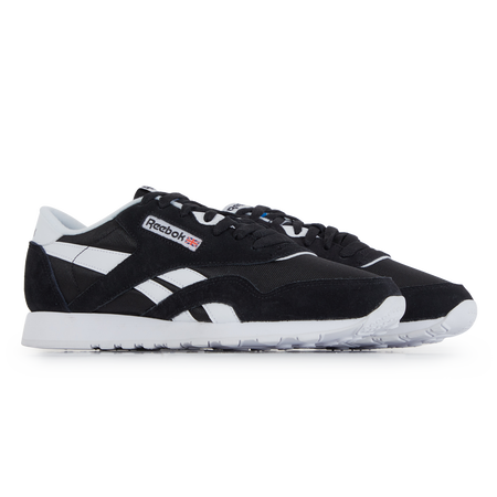 REEBOK classic nylon CLASSIC NYLON NOIR/BLANC UOMO